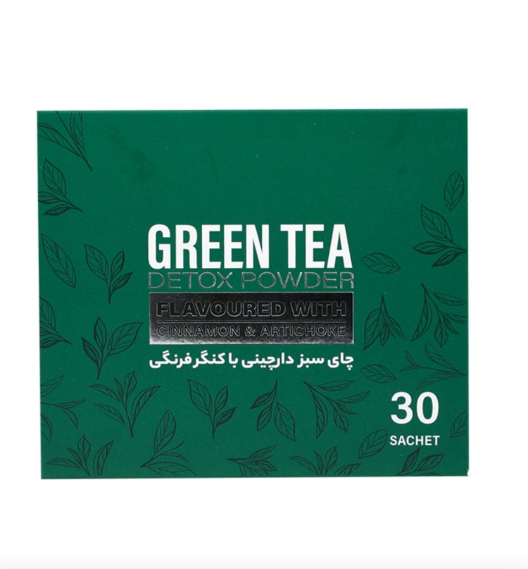 عصاره چای سبز فوری طعم دار (بسته 30 عددی)